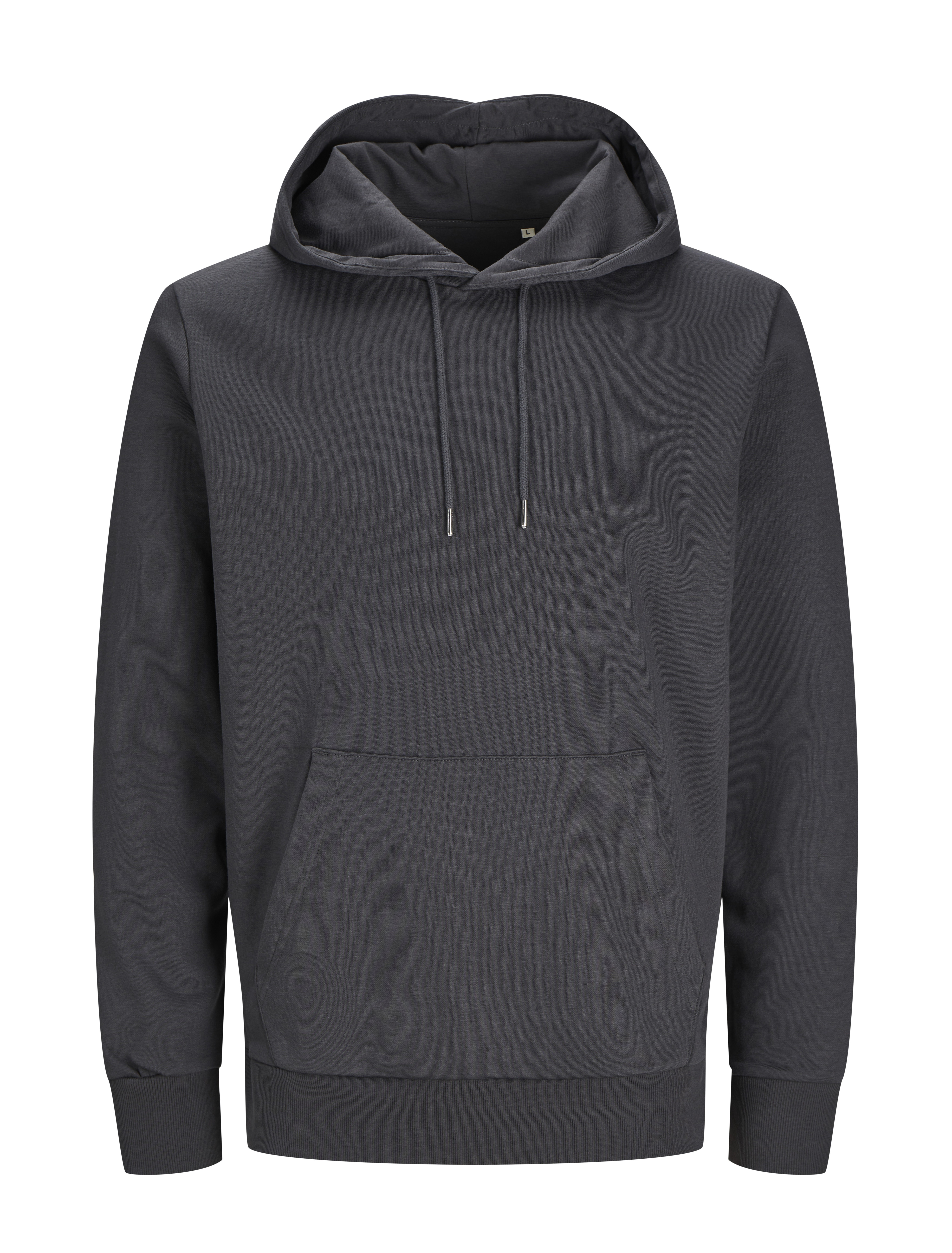 Толстовка с капюшоном Jack&Jones, темно-серая (Рождественская)