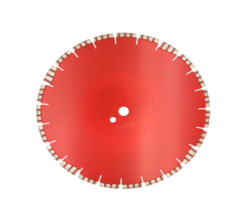 Алмазный отрезной диск LEO асфальт+бетон 350х25,4, 19 турбосегментов 3х10 мм