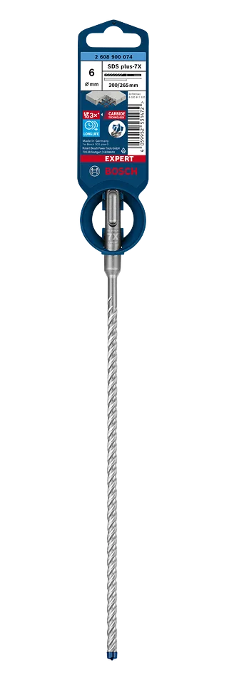 Bosch puur LongLife SDS plus-7X 6x200/265мм 1 шт.