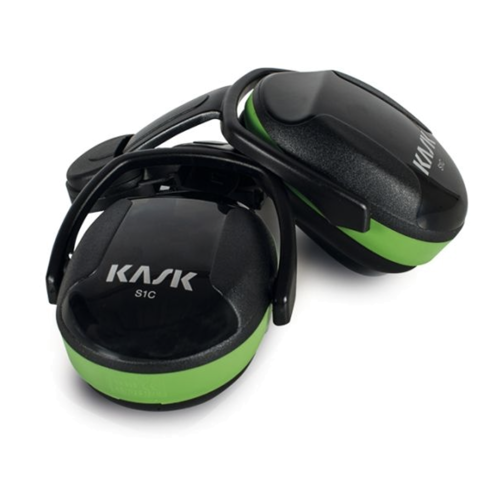 Наушники для каски KASK SC1 зеленые SNR 25